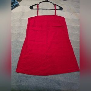 A new day women's red mini dress size small